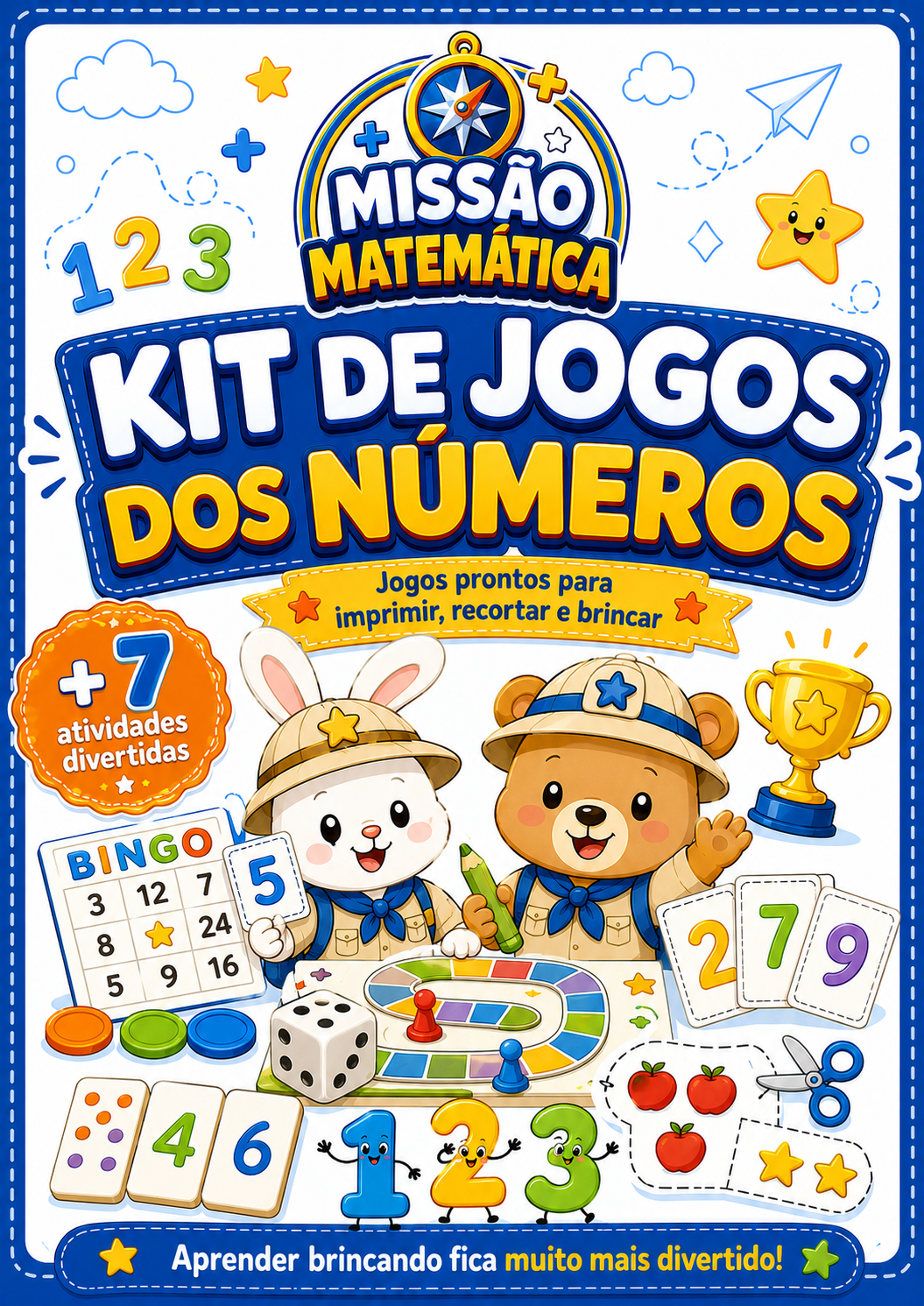 Capa do bônus Kit de Jogos dos Números