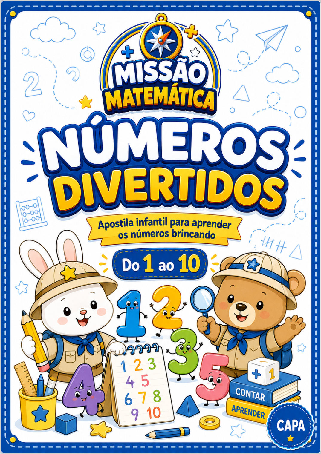 Capa do bônus Números Divertidos